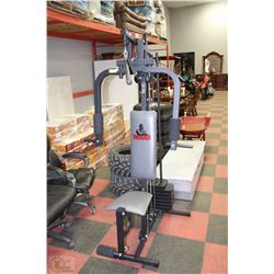 WEIDER COMPLETE HOME GYM 300LBS