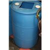Image 1 : LARGE BLUE PLASTIC RAIN BARREL 35"X23" WIDE