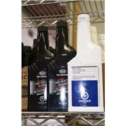 THREE 350ML BOTTLES OF FUEL INJECTOR CLEANER