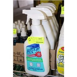 FIVE BOTTLES OF LIQUID T.S.P. DEGREASER