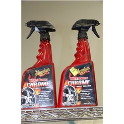 TEO BOTTLE OF MEGUIARS CHROME WHEEL CLEANER