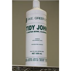909ML BOTTLE OF TIDY JOHN TOILET BOWL CLEANER