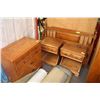 Image 1 : MAPLE 47" WIDE HEADBOARD AND FOOTBOARD