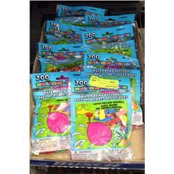 FLAT WITH 1600 WATER BALLOONS