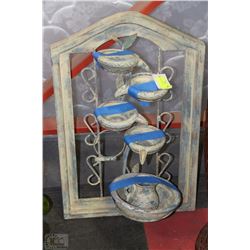 DECORATIVE WATERFALL FEATURE  WALL HANGING