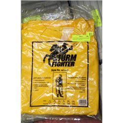 NEW STORM FIGHTER HEAVY DUTY RAINCOAT - SIZE 3XL