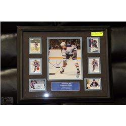 JARI KURRI AUTHENTIC SIGNED CARDS/PIC WITH COA