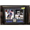 Image 1 : MARK MESSIER FRAMED AUTHENTIC AUTOGRAPH W/COA