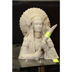 NATIVE STATUE - 8 INCHES TALL