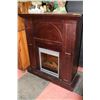 Image 1 : FIREPLACE MANTLE WITH INSERT