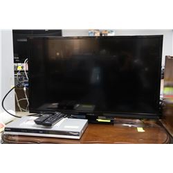 INSIGNIA 32 INCH LED TV 1080P W/PHILLIPS HDMI DVD