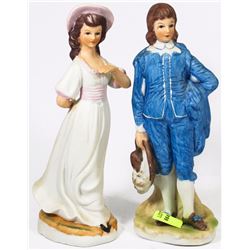 PAIR OF PORCELAIN FIGURINES