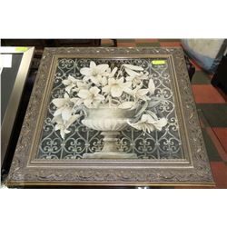 SHOWHOME FRAMED PICTURE ON CHOICE: FLORAL