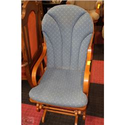 UPHOLSTERED ROCKING CHAIR