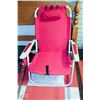 Image 1 : NEW RED COLLAPSIBLE CHAIR