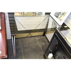 GLASSTOP WRITING DESK
