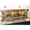Image 1 : 39.5" X 14" HALL MIRROR/COAT RACK
