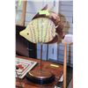 Image 1 : PAINTED FISH DECOR 21"H
