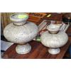 Image 1 : PAIR OF CRACKLE STYLE VASES
