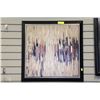 Image 1 : FRAMED ART PICTURE 25"X 25"