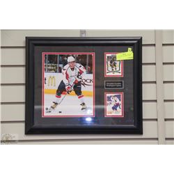 15 X 18 ALEX OVECHKIN FRAMED PICTURE