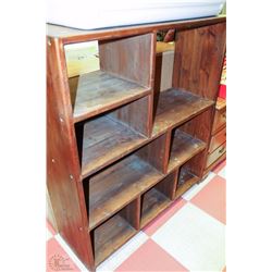 SOLID WOOD BOOKSHELF