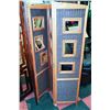 Image 1 : WICKER & WOOD 3-PANEL ROOM DIVIDER