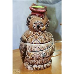 OWL COOKIE JAR