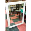 Image 1 : WOOD FRAMED MIRROR