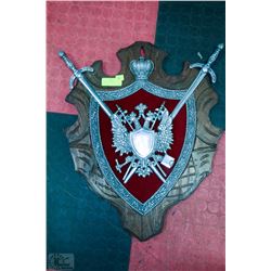 KNIGHTS WALL PLAQUE