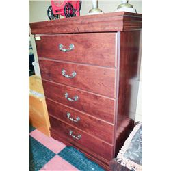 NEW 5 DRAWER CHEST OF DRAWERS