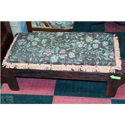 ANTIQUE BENCH WITH HIDDEN STORAGE