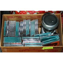 BOX OF CD'S