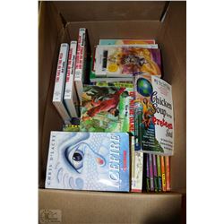 BOX OF BOOKS MOSTLY R.L. STINE