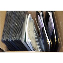 BOX WITH OFFICE SUPPLIES