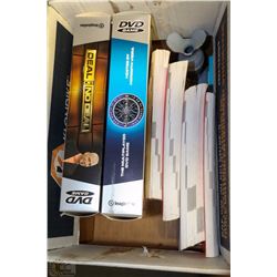 BOX WITH DVD GAMES ETC