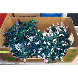 BOX OF CHRISTMAS LIGHTS