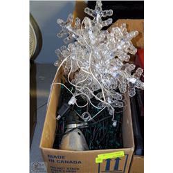 BOX OF CHRISTMAS LIGHTS