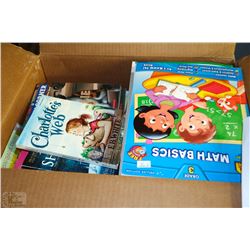 BOX OF CHILDRENS BOOKS