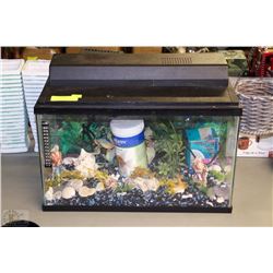 FISH AQUARIUM WITH ALL ACCESSORIES