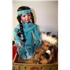 Image 1 : LOT OF 2 NATIVE COLLECTOR DOLLS FROM THE TIMELESS