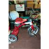 Image 1 : VINTAGE TRICYCLE RED AND WHITE