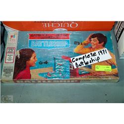 COMPLETE 1971 BATTLESHIP GAME