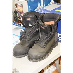 PAIR OF NEW STC STEEL TOE WORK BOOTS SIZE 12