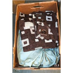 BOX OF CURTAINS