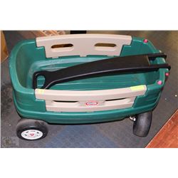 LITTLE TIKES GREEN WAGON