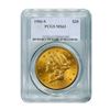Image 1 : 1906-S $20 Liberty PCGS MS63