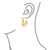 Image 2 : 2.93 TCW 18K GOLD WHITE DIAMOND & RUBY DESIGNER EARRING