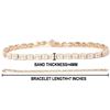 Image 1 : 3.78 TCW 14K GOLD DIAMOND BRACELET 14K GOLD