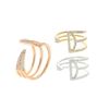 Image 1 : 0.78 TCW 18K GOLD DIAMOND DESIGNER RING